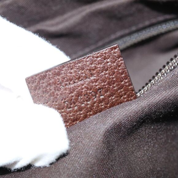 Gucci Gg Canvas Beige Canvas Shoulder Bag (Pre-Owned) - Picture 6 of 16